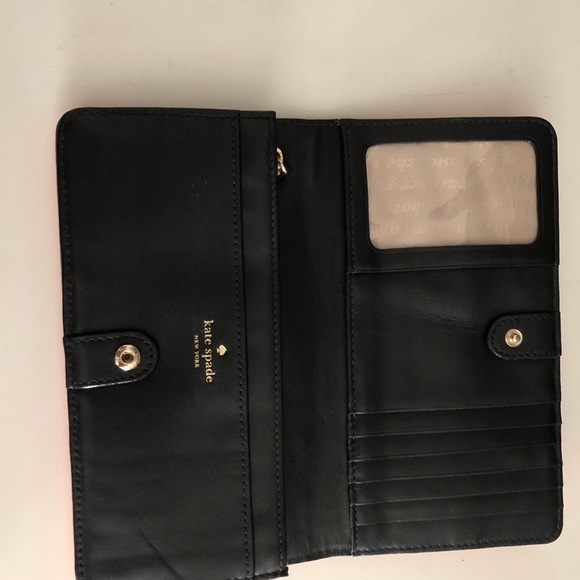 Large red Kate Spade Wallet - Picture 3 of 4